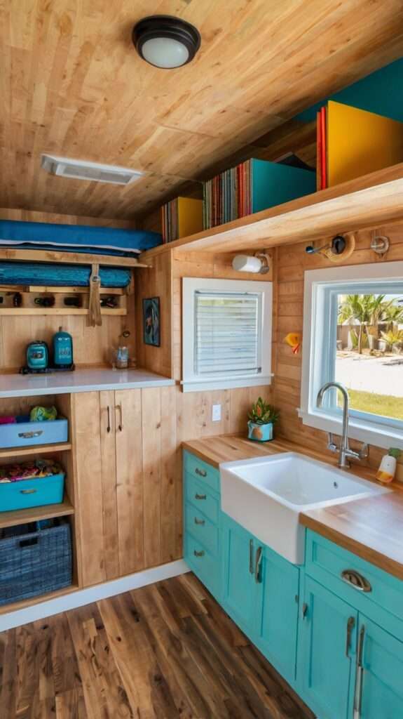 surf shack-inspired tiny house designs