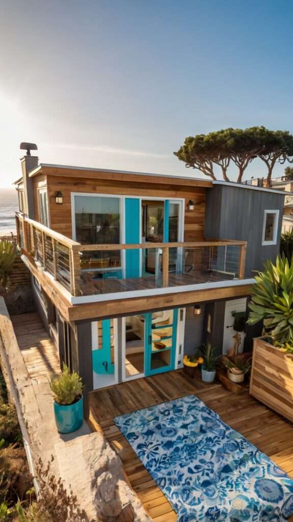 surf shack-inspired tiny house designs