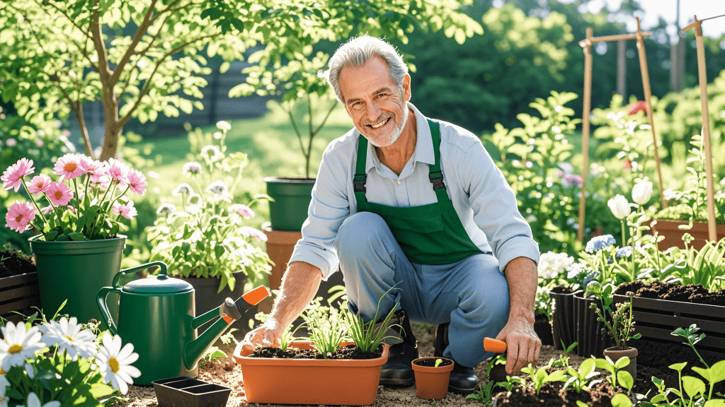 starting a new flower garden