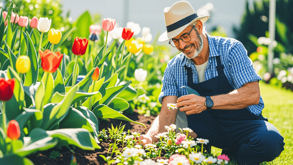 starting a new flower garden