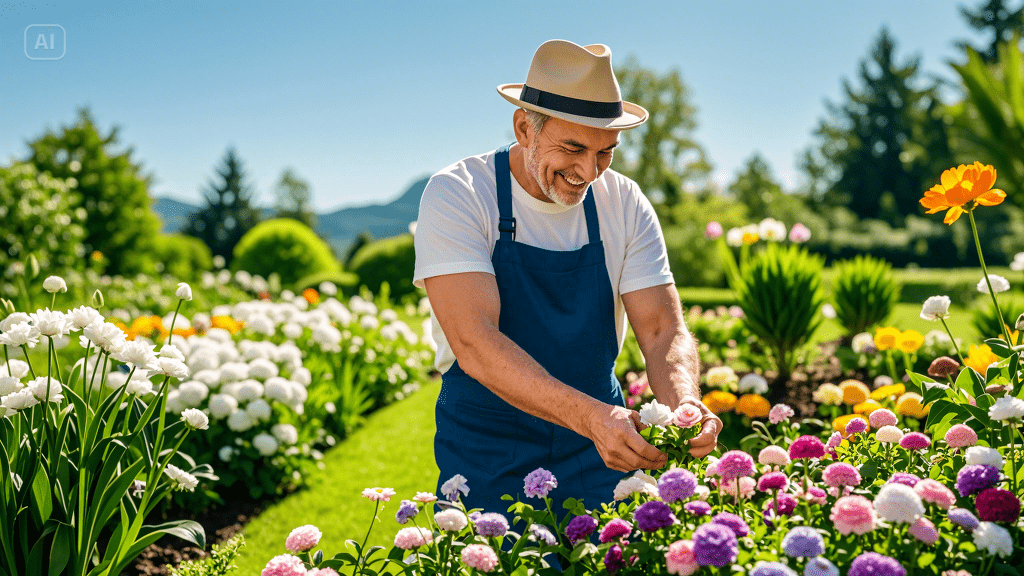 starting a new flower garden