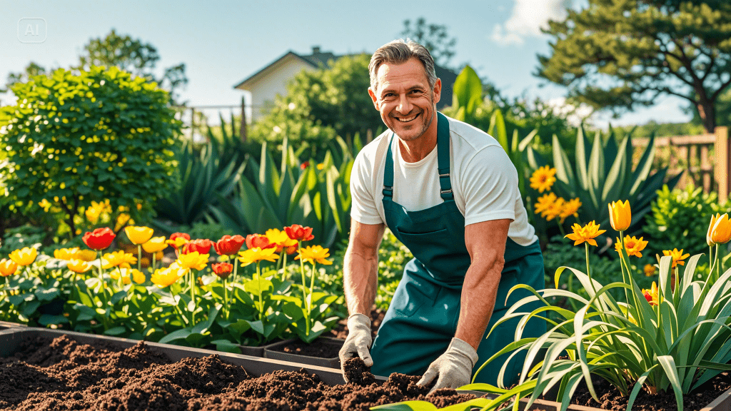 starting a new flower garden