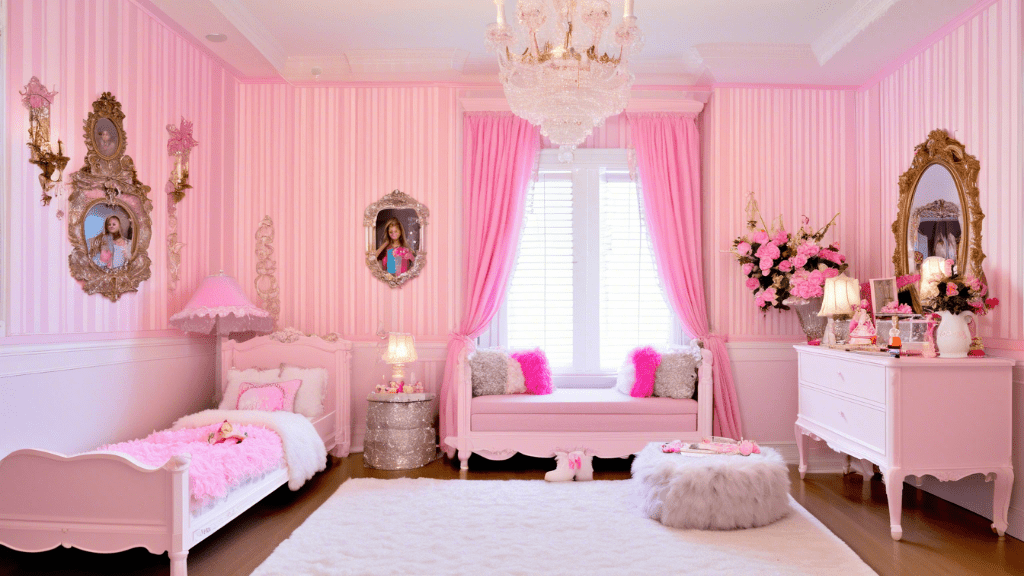 Pink Girls Room