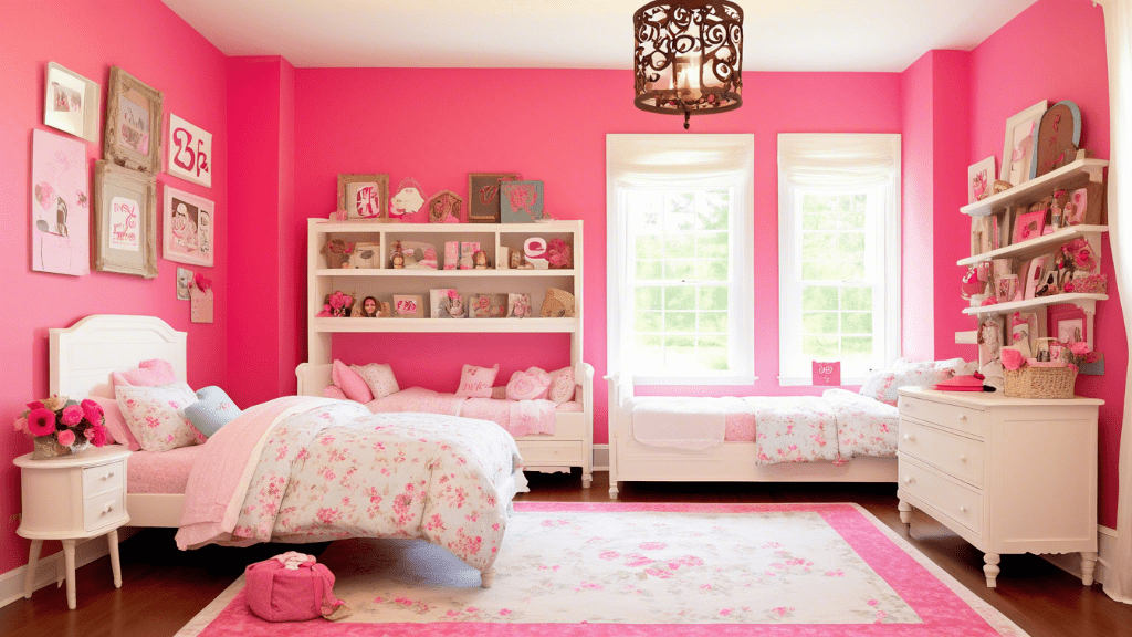 Pink Girls Room