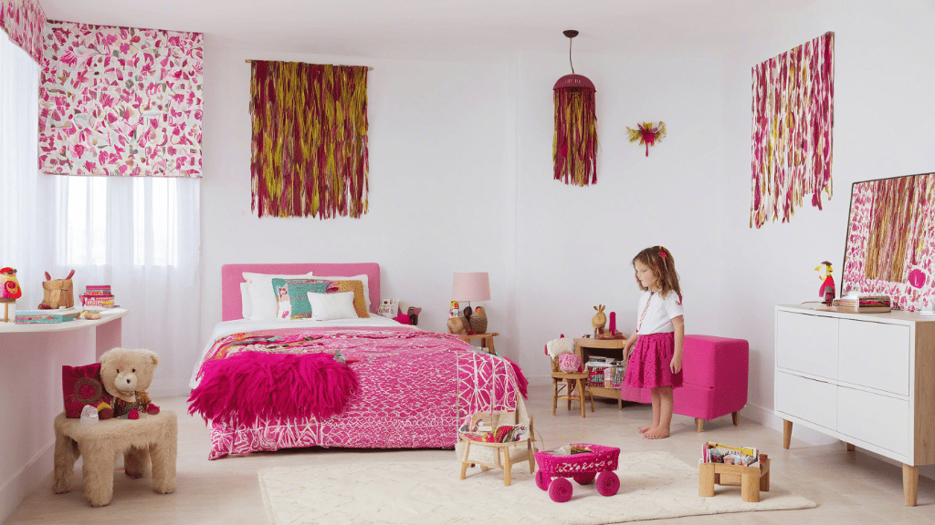 Pink Girls Room