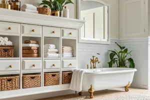 bathroom storage solutions