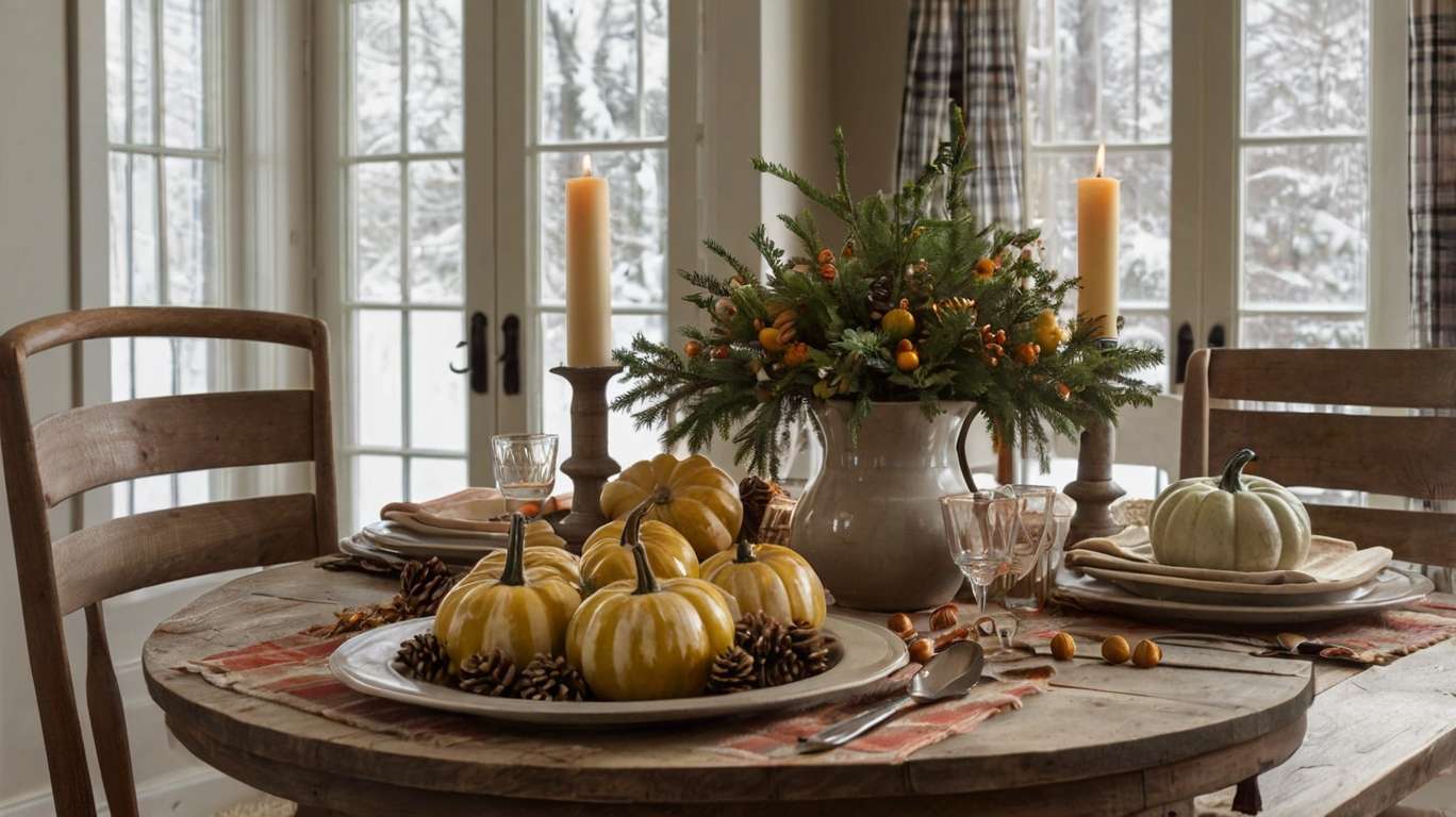 farmhouse decor dining room