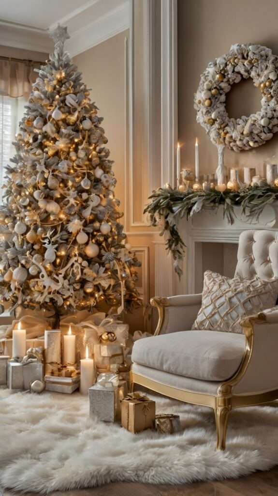 neutral Christmas decor ideas