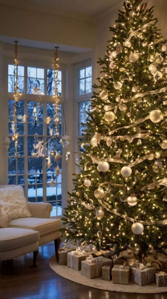 neutral Christmas decor ideas